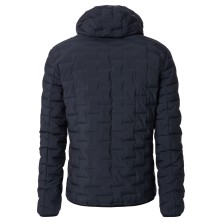 Kurtka puchowa z kapturem jesienna CASA MODA granatowa