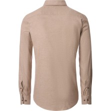 Koszula flanelowa "cashmere feeling" CASA MODA beżowa