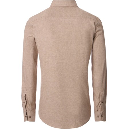 Koszula flanelowa "cashmere feeling" CASA MODA beżowa