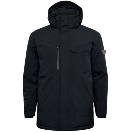 Kurtka parka zimowa 5000mm North Latitude czarna
