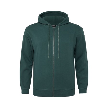 Bluza z kapturem rozpinana North Latitude Denim zielona