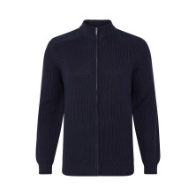 Sweter rozpinany North Latitude granatowy