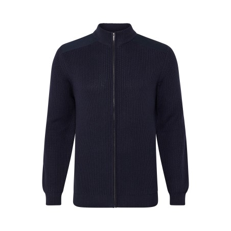 Sweter rozpinany North Latitude granatowy