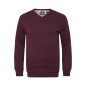 Sweter w serek North Latitude bordowy Sweter w serek North Latitude bordowy