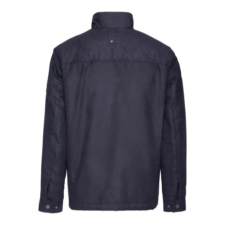 Elegancka kurtka z eko-zamszu REDPOINT QUITO granatowa