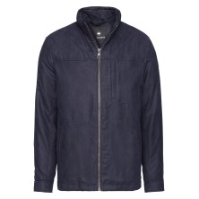 Elegancka kurtka z eko-zamszu REDPOINT QUITO granatowa