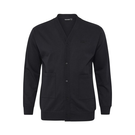 Sweter kardigan rozpinany North Latitude Denim czarny