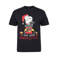 T-shirt Snoopy North Latitude Denim czarny