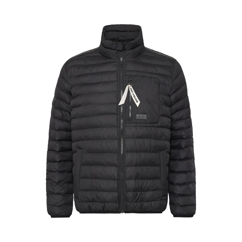 Kurtka puchowa NORTH LATITUDE czarna Kurtka puchowa NORTH LATITUDE czarna