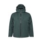 Kurtka zimowa funkcyjna z kapturem North Latitude zielona