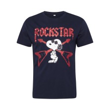 T-shirt Snoopy North Latitude Denim granatowy