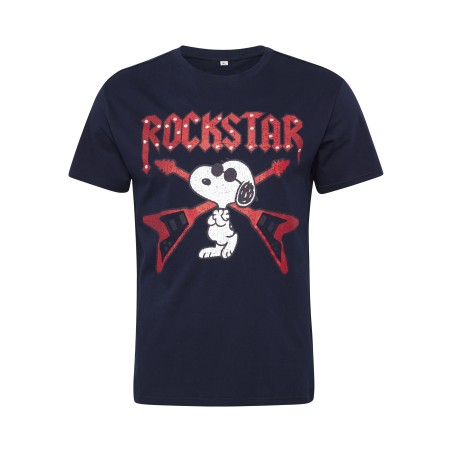 T-shirt Snoopy North Latitude Denim granatowy