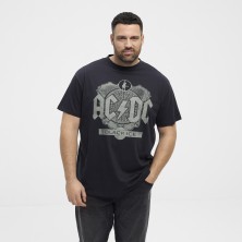 T-shirt ACDC North Latitude Denim czarny
