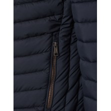 Kurtka puchowa jesienno-zimowa CASA MODA granatowa