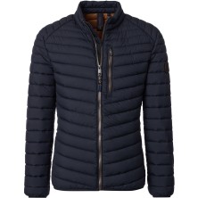 Kurtka puchowa jesienno-zimowa CASA MODA granatowa