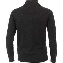 Sweter CASA MODA rozpinany grafitowy