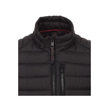 Kurtka jesienno-zimowa puchowa z kapturem CASA MODA czarna