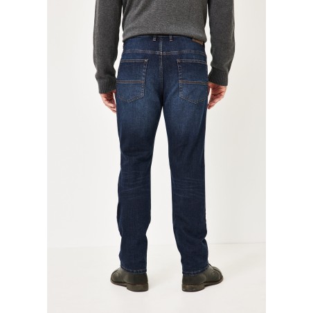 Ocieplane spodnie jeansowe REDPOINT LANGLEY THERMO granatowe