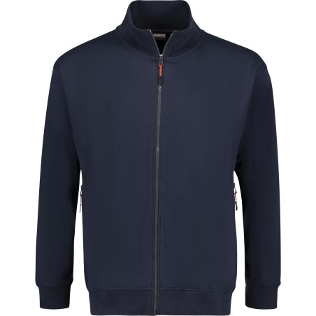 Bluza dresowa rozpinana ADAMO granatowa