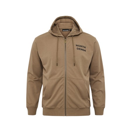 Bluza z kapturem rozpinana North Latitude Denim piaskowa