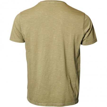 T-shirt oliwkowy rozpinany Replika Jeans 7XL