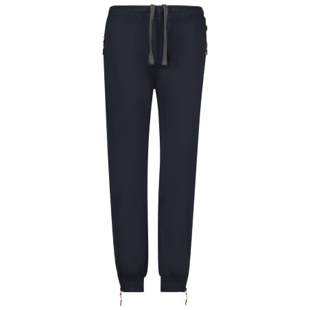 Spodnie dresowe bawełniane ADAMO granatowe