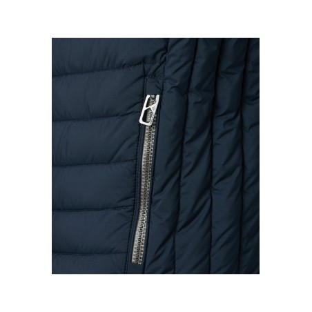 Kamizelka pikowana bezrękawnik ze stójką CASA MODA granatowy