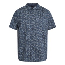 Koszula elastyczna North Latitude granatowa we wzorek