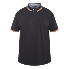 Koszulka polo z kieszonką North Latitude czarna