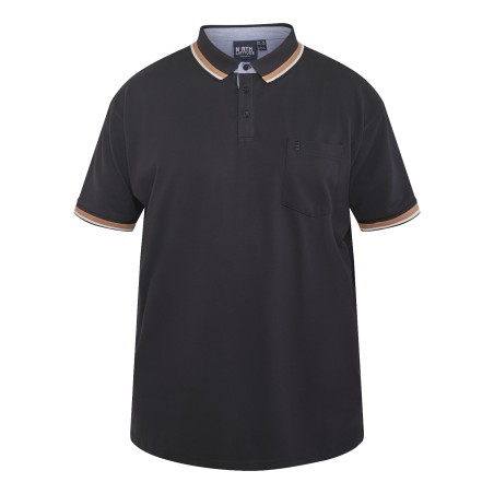 Koszulka polo z kieszonką North Latitude czarna