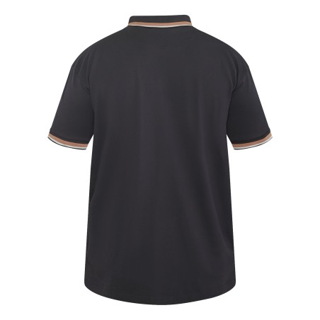 Koszulka polo z kieszonką North Latitude czarna