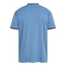 Koszulka polo z kieszonką North Latitude niebieska