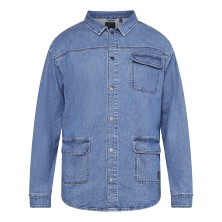 Kurtka jeansowa NORTH LATITUDE niebieska