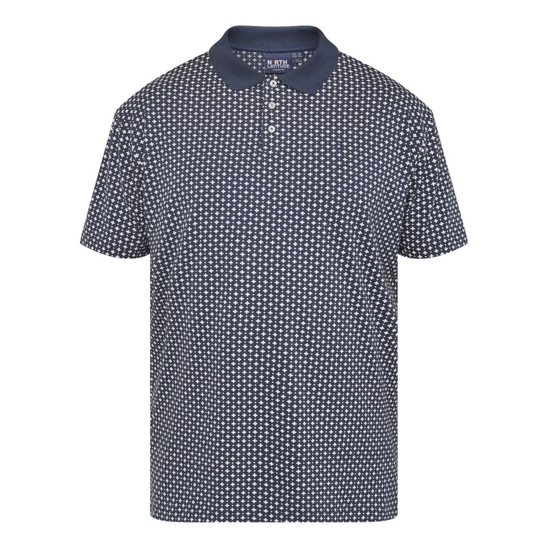 Koszulka polo North Latitude we wzorek