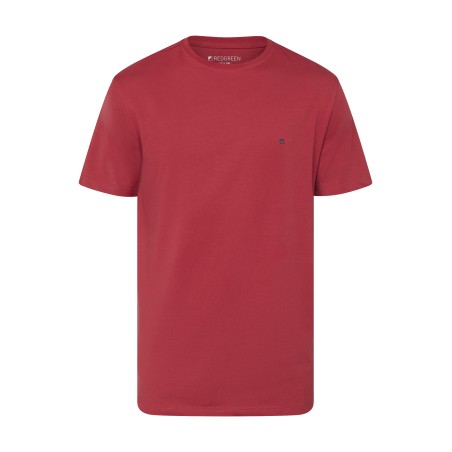 T-shirt z organicznej bawełny REDGREEN Chris czerwony