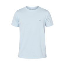 T-shirt z organicznej bawełny REDGREEN Chris błękitny