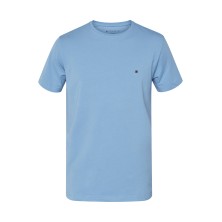 T-shirt z organicznej bawełny REDGREEN Chris niebieski