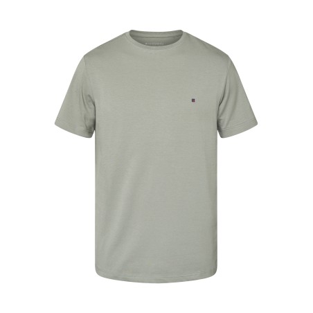 T-shirt z organicznej bawełny REDGREEN Chris oliwkowy