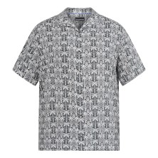 Koszula hawajska North Latitude w palmy zielona