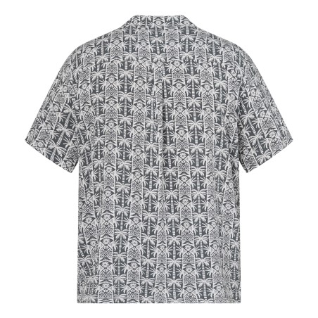 Koszula hawajska North Latitude w palmy zielona