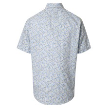 Koszula z krótkim rękawem CASA MODA niebieska