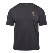 T-shirt NORTH LATITUDE z logo na piersi czarny