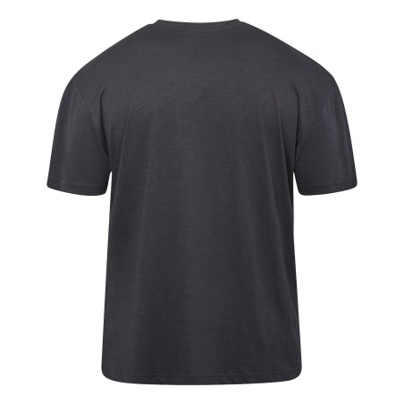 T-shirt NORTH LATITUDE z logo na piersi czarny