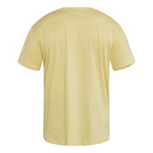 T-shirt NORTH LATITUDE z logo na piersi żółty