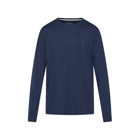 Koszulka z długim rękawem REDGREEN Christian granatowa