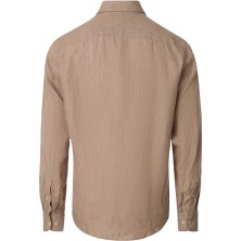 Koszula lniana CASA MODA beżowa