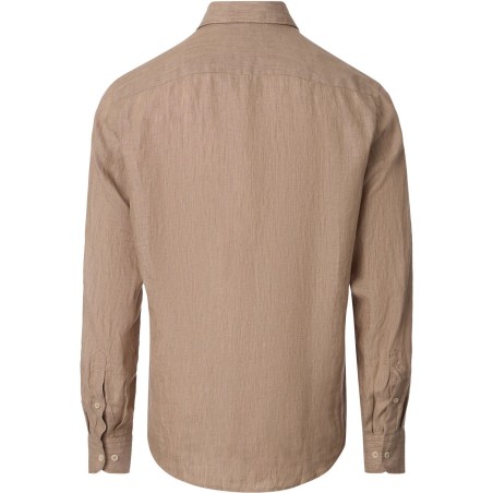 Koszula lniana CASA MODA beżowa