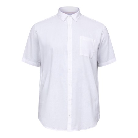 Koszula lniana North Latitude biała