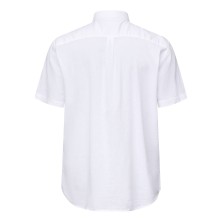 Koszula lniana North Latitude biała