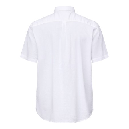 Koszula lniana North Latitude biała